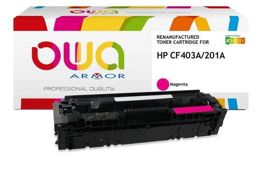 HP CF403A - Cartouche laser compatible - Magenta - Cartouchify