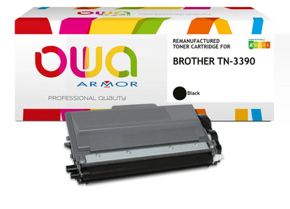 BROTHER TN-3390 - toner remanufacturé OWA pour BROTHER - extra haute capacité - Noir - Cartouchify