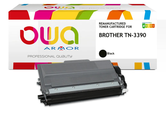 BROTHER TN-3390 - toner remanufacturé OWA pour BROTHER - extra haute capacité - Noir - Cartouchify