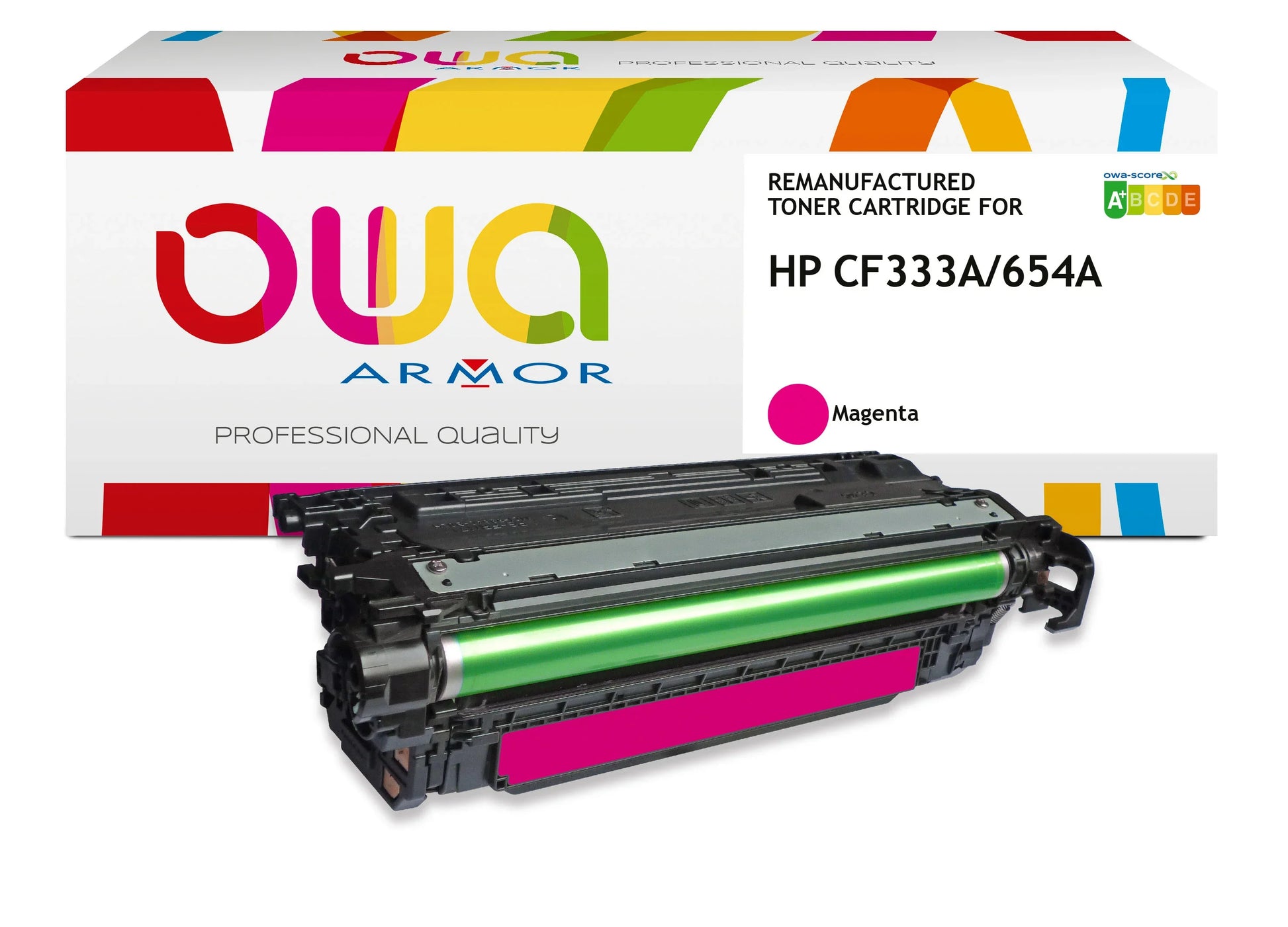 HP CF333A - Cartouche laser compatible - Magenta - Cartouchify