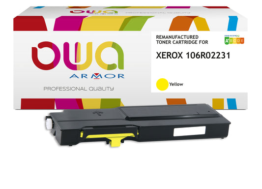 XEROX 106R02231 - toner remanufacturé OWA pour XEROX - Jaune
