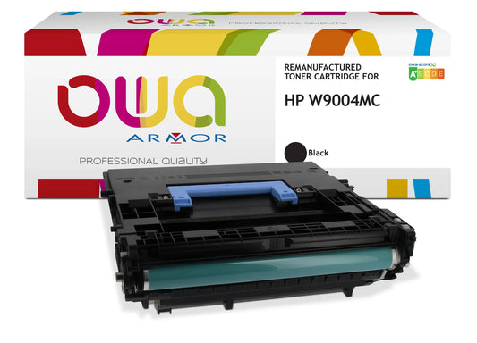HP W9004MC - Cartouche laser compatible - Noir - Cartouchify