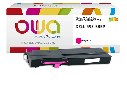 Image du dell 593-bbbp - toner remanufacturé owa pour dell - magenta