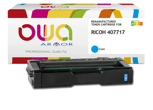 RICOH SPC252 - toner remanufacturé OWA pour RICOH - haute capacité - Cyan - Cartouchify