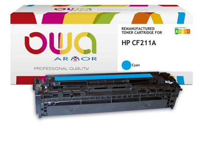 HP CF211A - Cartouche laser compatible - extra haute capacité - Cyan - Cartouchify