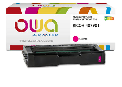 RICOH 407901 - Cartouche laser compatible - Magenta - Cartouchify