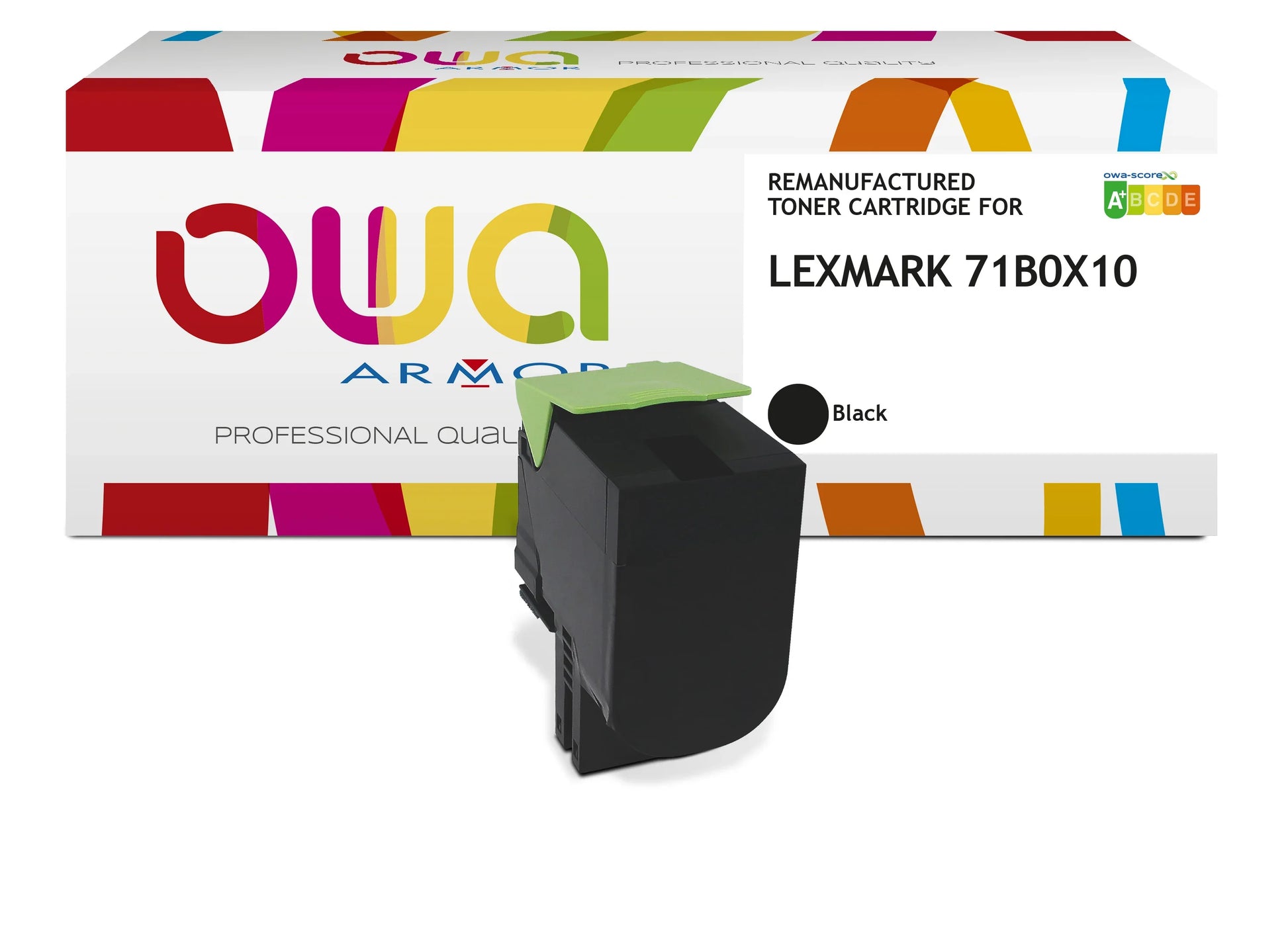LEXMARK 71B0X10 - Cartouche laser compatible - haute capacité - Noir - Cartouchify