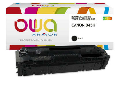CANON 045H - toner remanufacturé OWA pour CANON - haute capacité - Noir - Cartouchify