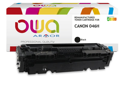 CANON 046H - toner remanufacturé OWA pour CANON - haute capacité - Noir - Cartouchify