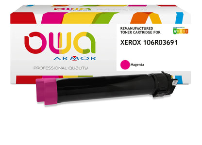 XEROX 6510 - Cartouche laser compatible - Magenta - Cartouchify