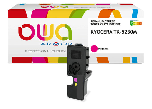 KYOCERA TK-5230 M - toner remanufacturé OWA pour KYOCERA - Magenta - Cartouchify