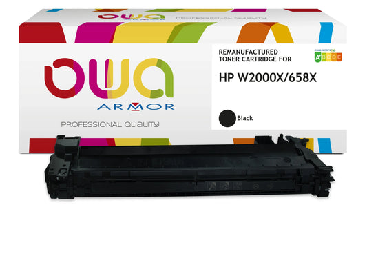 HP W2000X - Cartouche laser compatible - haute capacité - Noir - Cartouchify