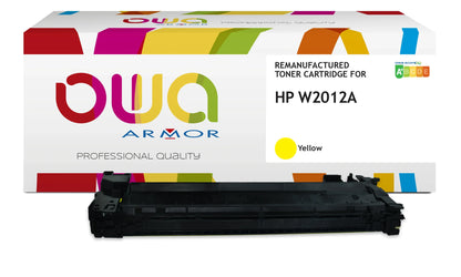 HP W2012A - Cartouche laser compatible - Jaune - Cartouchify