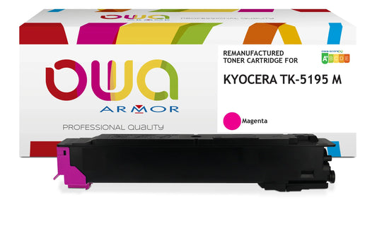 KYOCERA TK-5195 M - toner remanufacturé OWA pour KYOCERA - Magenta - Cartouchify