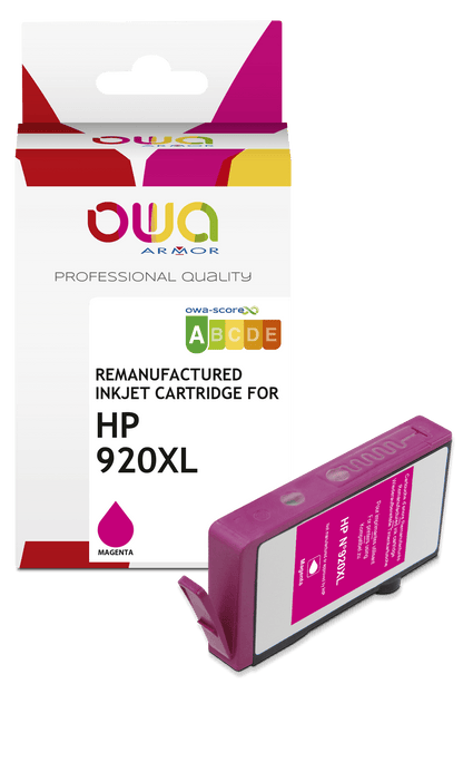 HP 920XL - cartouche d'encre remanufacturée OWA pour HP - haute capacité - Magenta - Cartouchify