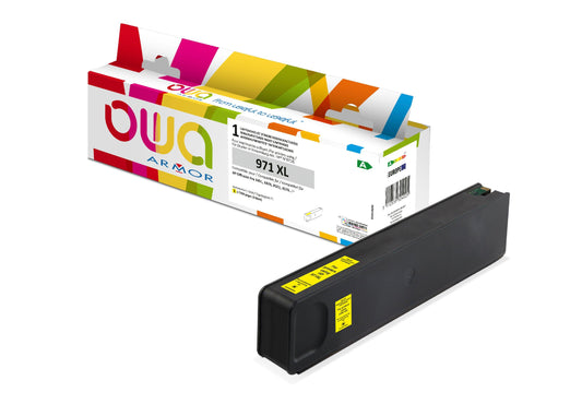 HP 971XL - cartouche d'encre remanufacturée OWA pour HP - haute capacité - Jaune - Cartouchify