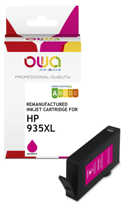 HP 935XL M - cartouche d'encre remanufacturée OWA pour HP - haute capacité - Magenta - Cartouchify