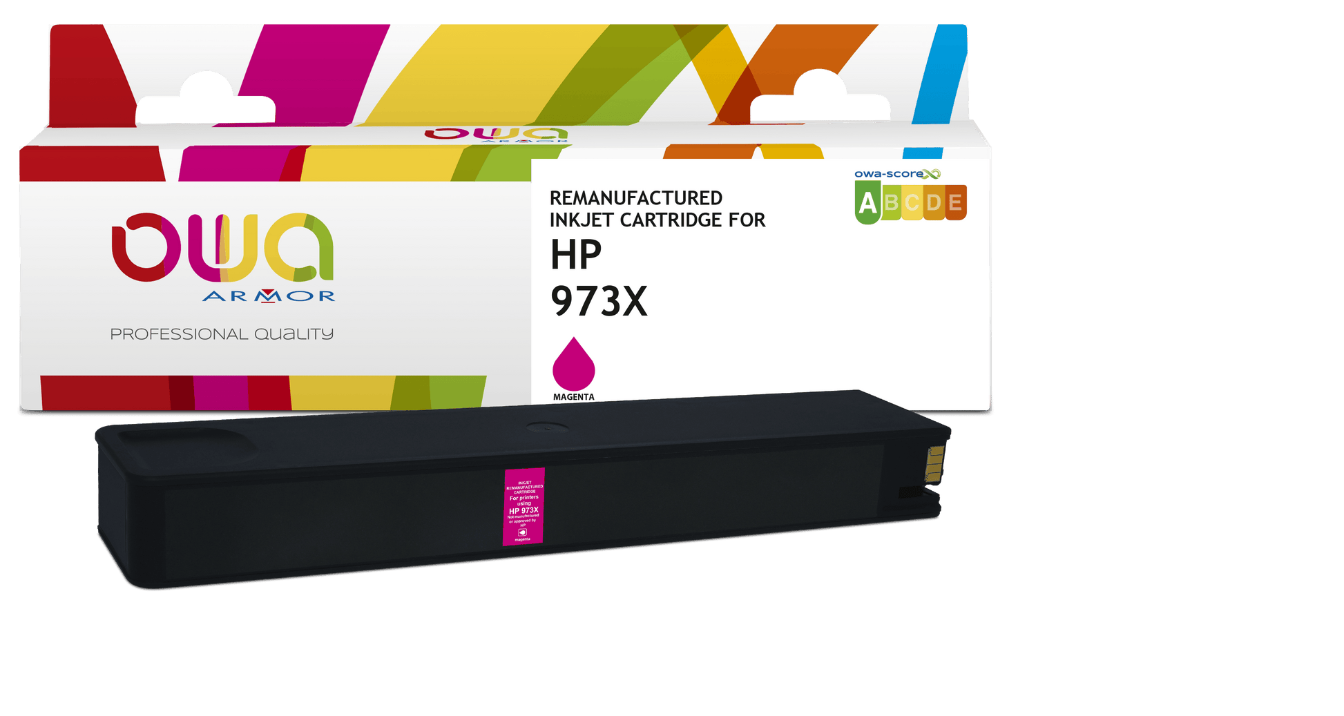 HP 973X - cartouche d'encre remanufacturée OWA pour HP - Jaune - Cartouchify