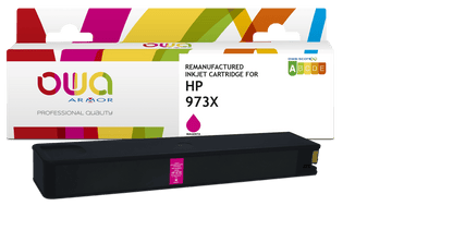 HP 973X - cartouche d'encre remanufacturée OWA pour HP - Jaune - Cartouchify