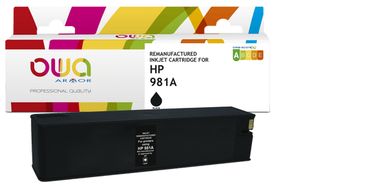 HP 981A - cartouche d'encre remanufacturée OWA pour HP - Noir - Cartouchify
