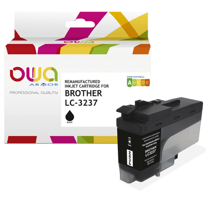 BROTHER LC3237 - cartouche d'encre remanufacturée OWA pour BROTHER - Noir - Cartouchify