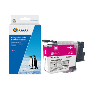Brother LC527XLM Cartouche Magenta compatible · G&G