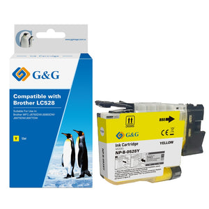 Brother LC528Y Cartouche Jaune compatible · G&G