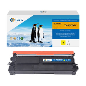 Brother TN625XXLY Toner Jaune compatible · G&G