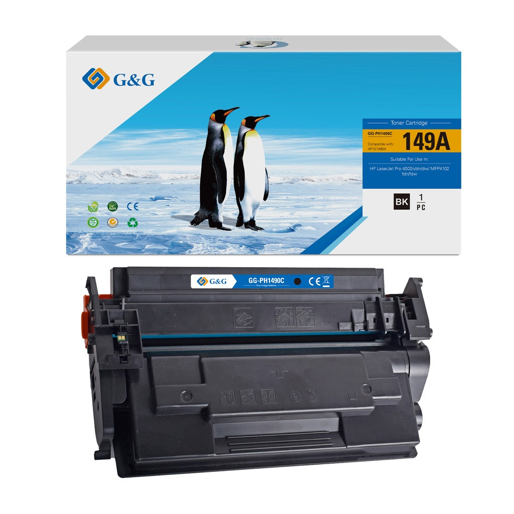HP 149A Toner Noir compatible équivalent à W1490A · G&G