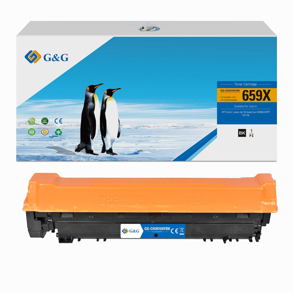 HP 659X Toner Noir compatible équivalent à W2010X · G&G