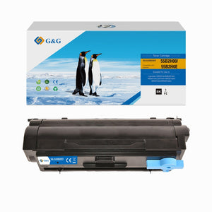 Lexmark 55B2H00 Toner Noir compatible · G&G