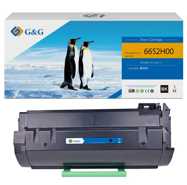 Lexmark 66S2H00 Toner Noir compatible · G&G