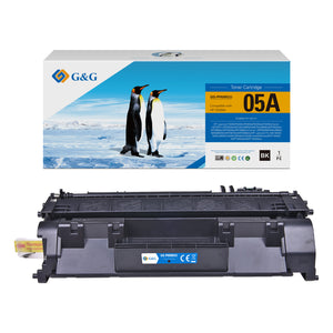 HP 05A Toner Noir compatible équivalent à CE505A · G&G