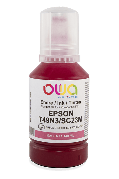 EPSON T49N - bouteille d'encre compatible - Magenta - Cartouchify