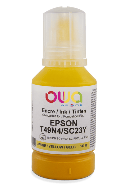 EPSON T49N - bouteille d'encre compatible - Jaune - Cartouchify