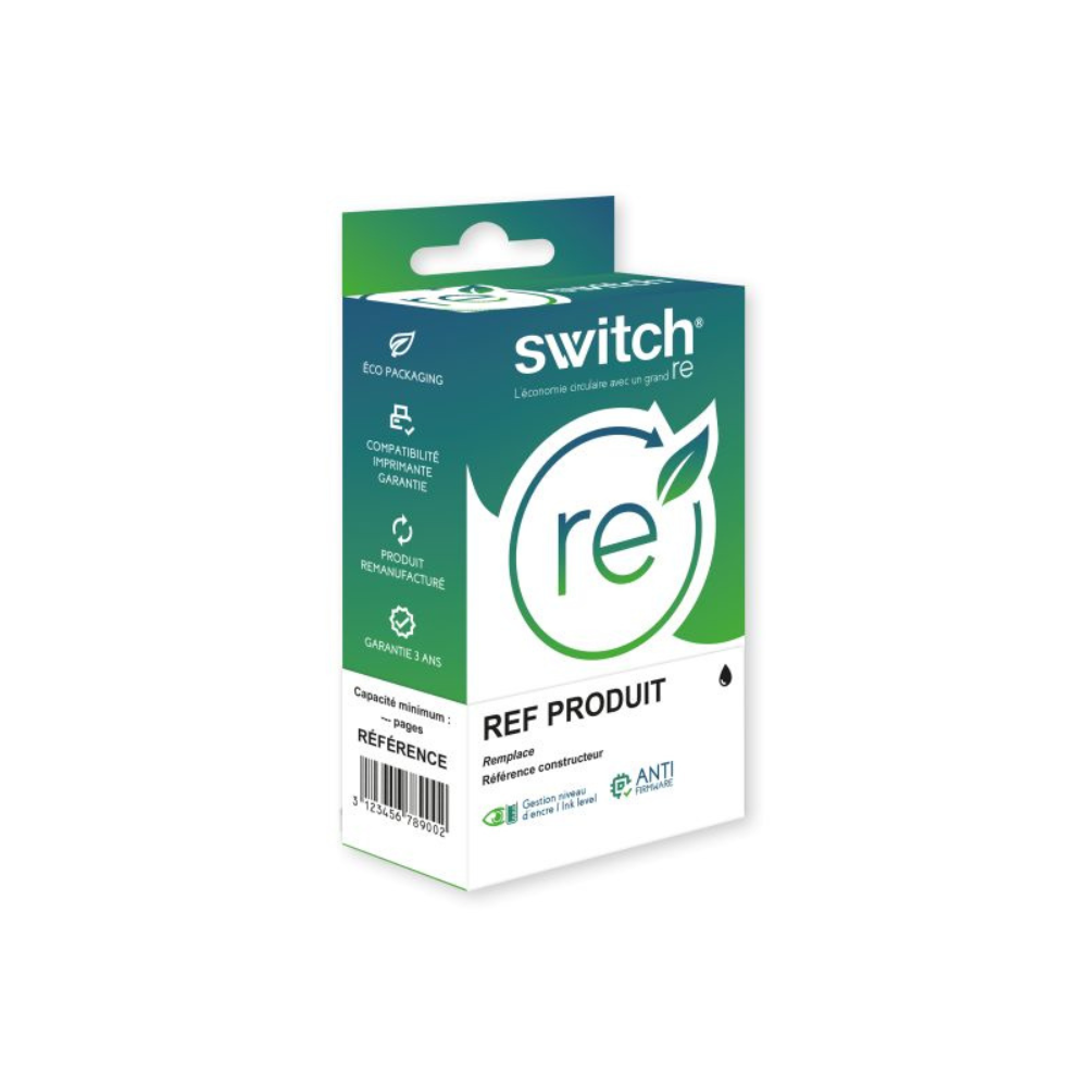 BROTHER LC3219, Cartouche Noir remanufacturé - Switch RE