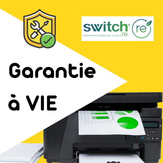 Switch RE HP Q6001A, 124A, 107, 307, 707 Cyan - Cartouchify