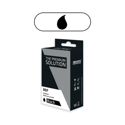 Cartouche Brother LC12E Noir compatible - Jet d’encre The Premium Solution