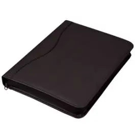 Alassio, Serviette classeur ’RONDO’ A4 similicuir noir