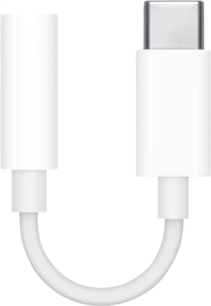 Apple Adaptateur USB-C / jack 3,5 mm Blanc - audio/video