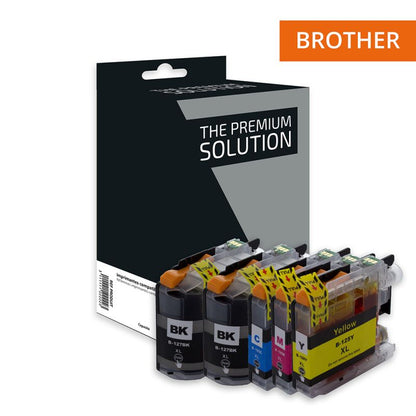 Cartouche compatible Brother LC125/LC127 Pack 4 Couleurs