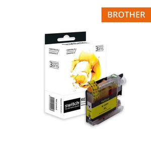 Brother 125 Cartouche Jaune compatible équivalent à LC125Y · Switch