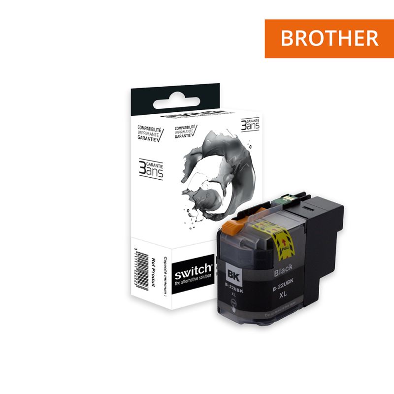 Cartouche Switch pour Brother LC22UB Noir