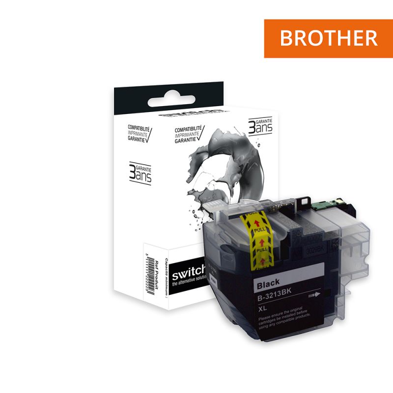 Cartouche Switch pour Brother  LC3213 Noir