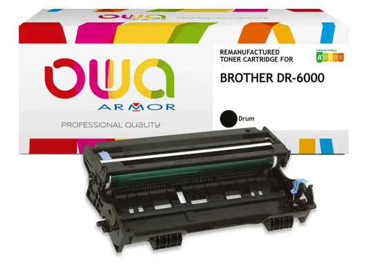 BROTHER DR-6000 - tambour remanufacturé OWA pour - Noir - Toner