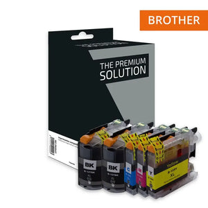 Brother 125/127 Cartouche Pack 5 Couleurs compatible équivalent à LC125 127