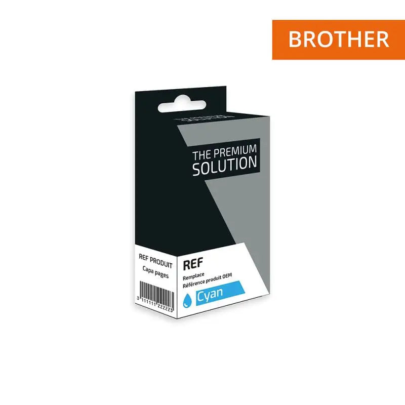 Brother 3217 Cartouche Cyan compatible équivalent à LC3217