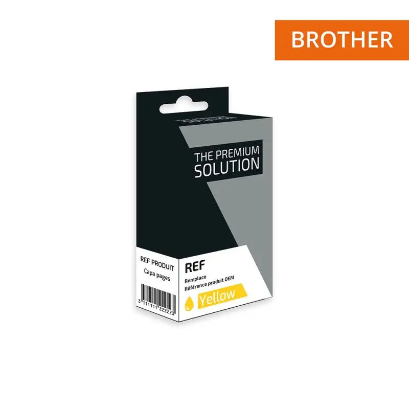 Brother 3217 Cartouche Jaune compatible équivalent à LC3217