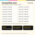 Imprimantes compatibles avec Brother 3219 Cartouche Pack 4 Couleurs compatible équivalent à LC3219XL · Switch