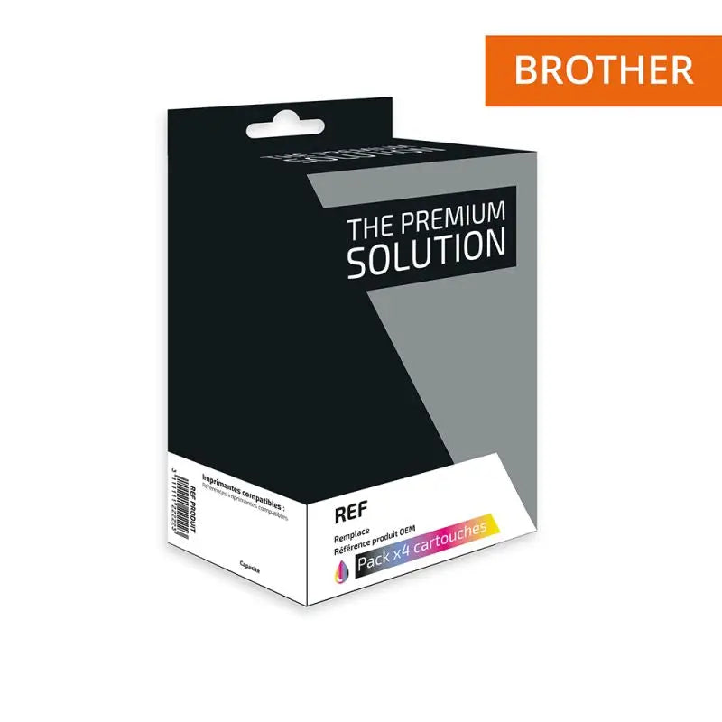 Brother 3239XL Cartouche Pack 4 Couleurs compatible équivalent à LC3239XLB